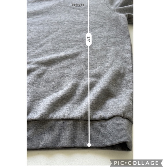 Harper  Leyland London Mens Large Sweatshirt Long Sleeve Gray - Picture 4 of 9